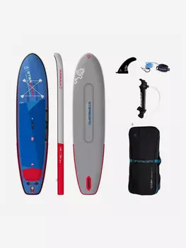 Доска SUP надувная Starboard iGO Deluxe DC 11'2"х31+"х6", Мультицвет