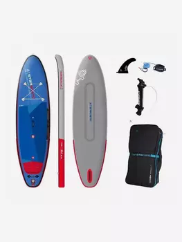 Доска SUP надувная Starboard iGO Deluxe Dc 10'8"х33"х6", Мультицвет