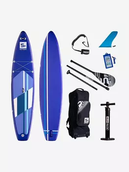 Доска SUP надувная SUP face Basic PLUS 12'6x32x6, Синий