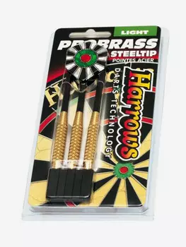 Дротики Harrows Pro Brass (M), 3 шт., Золотой