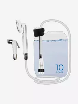 Душ мобильный Друг, 10 литров, USB, Белый