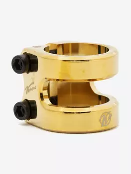 Двойной хомут Комета, 31,8мм / 34,9мм, Золотой
