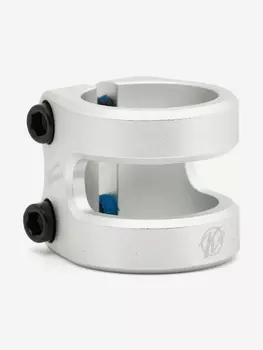 Двойной хомут Комета, 31,8мм / 34,9мм, Серый