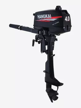 Двухтактный подвесной лодочный мотор HANGKAI 4.0HP, Черный