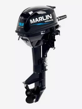 Двухтактный подвесной лодочный мотор MARLIN MP 9.8 AMHS, Черный