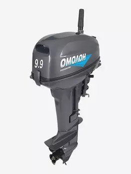 Двухтактный подвесной лодочный мотор ОМОЛОН MP 9.9 AMHS (15 л.с.), Черный