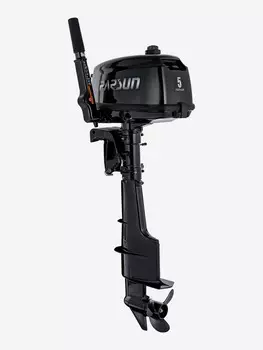 Двухтактный Подвесной лодочный мотор Parsun T5BMS, Черный