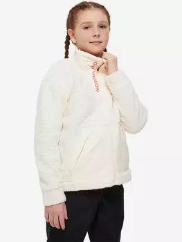 Джемпер флисовый для девочек Northland, Бежевый