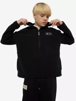 Джемпер флисовый для мальчиков Kappa, Черный