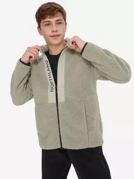 Джемпер флисовый для мальчиков Northland, Бежевый