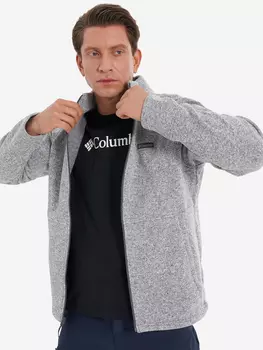 Джемпер флисовый мужской Columbia Alto Pass Full Zip Fleece, Серый