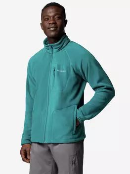 Джемпер флисовый мужской Columbia Fast Trek Ii Full Zip Fleece, Зеленый