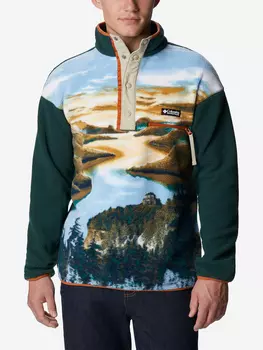 Джемпер флисовый мужской Columbia Helvetia Half Snap Fleece, Мультицвет