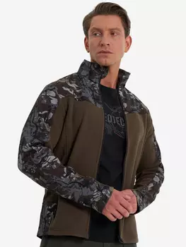 Джемпер флисовый мужской Geotech, Коричневый