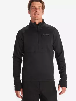Джемпер флисовый мужской Marmot Olden Polartec 1/2 zip, Черный