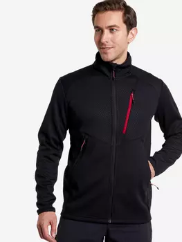 Джемпер флисовый мужской Northland, Черный, размер 54