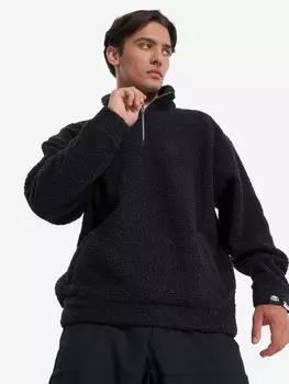 Джемпер флисовый мужской оверсайз Kappa, Черный