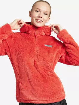 Джемпер флисовый женский Columbia Bundle Up Hooded Pullover, Оранжевый