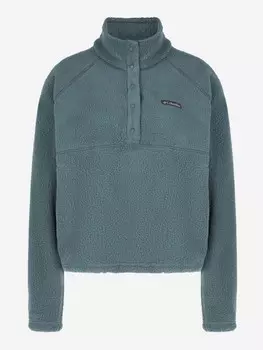 Джемпер флисовый женский Columbia Jasper Ridge Pebbled Fleece Half Snap, Голубой