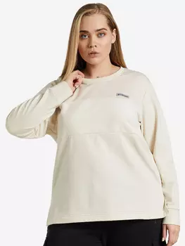 Джемпер флисовый женский Columbia River Fleece Pullover, Plus Size, Бежевый, размер 52