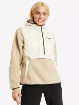Джемпер флисовый женский Columbia Sweet View Fleece Hooded Pullover, Бежевый, размер 46