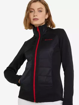 Джемпер флисовый женский Glissade, Черный, размер 48