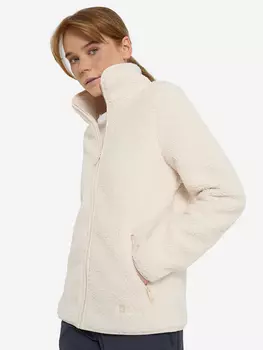 Джемпер флисовый женский Jack Wolfskin High Curl, Бежевый