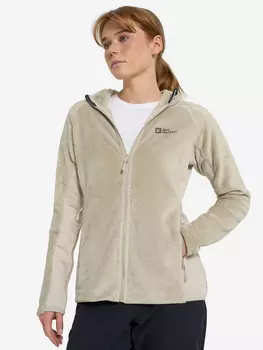 Толстовка женская Jack Wolfskin Rotwand, Бежевый