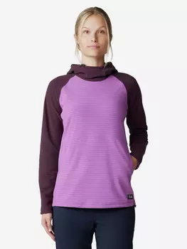 Худи женское Mountain Hardwear Summit Grid, Фиолетовый