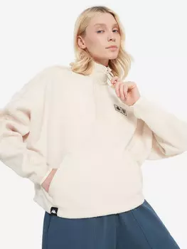 Джемпер флисовый женский оверсайз Kappa, Бежевый