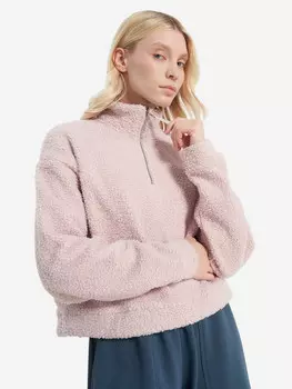 Джемпер флисовый женский оверсайз Kappa, Розовый