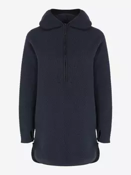 Джемпер флисовый женский Peak Performance Long Pile Anorak, Синий