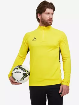 Джемпер футбольный мужской Demix Midfielder, Желтый