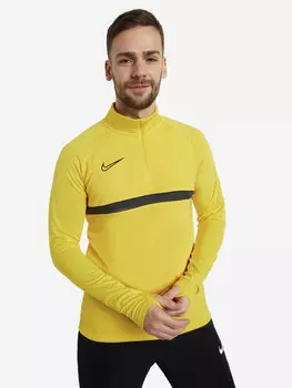 Джемпер футбольный мужской Nike Dri-FIT Academy, Желтый