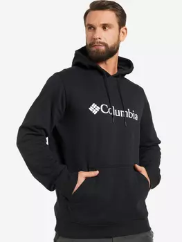 Джемпер мужской Columbia CSC Basic Logo II Hoodie, Черный, размер 56