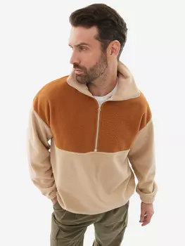 Джемпер oversize PointHit толстовка теплая из шерпы, Мультицвет