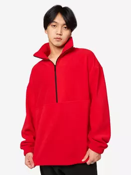 Джемпер оверсайз IRONCUST, Красный