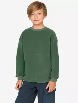 Джемпер (толстовка) без капюшона, Зеленый