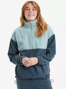 Джемпер женский oversize PointHit на молнии с карманами, Мультицвет