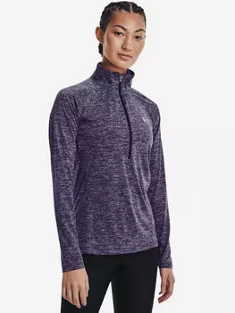 Джемпер женский Under Armour Tech 1/2 Zip - Twist, Фиолетовый