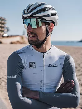 Джерси мужское Santic M3C01151W, Белый