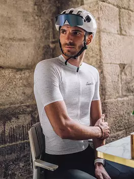 Джерси мужское Santic M3C02230W, Белый