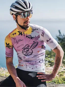 Джерси мужское Santic W3C02227Z, Белый