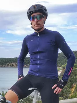 Джерси мужское Santic WM0C01112NER, Синий