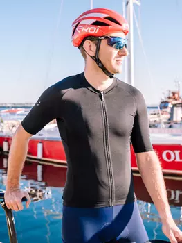 Джерси мужское Santic WM0C02156H, Черный