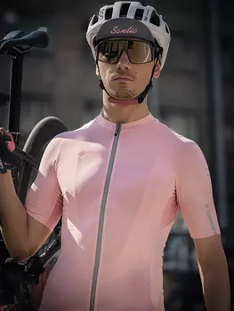 Джерси мужское Santic WM0C02156P, Розовый