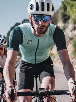 Джерси мужское Santic WM3C02224B, Голубой