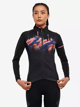 Джерси женское Santic L0C01114, Черный