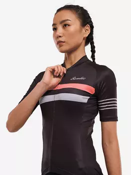 Джерси женское Santic WL1C02170H, Черный