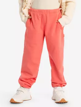 Джоггеры с утяжкой на поясе и брючинах для девочки Button Blue, Оранжевый